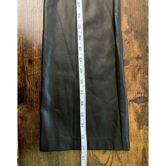 Zara high rise bootcut faux leather pants - Picture 10 of 14